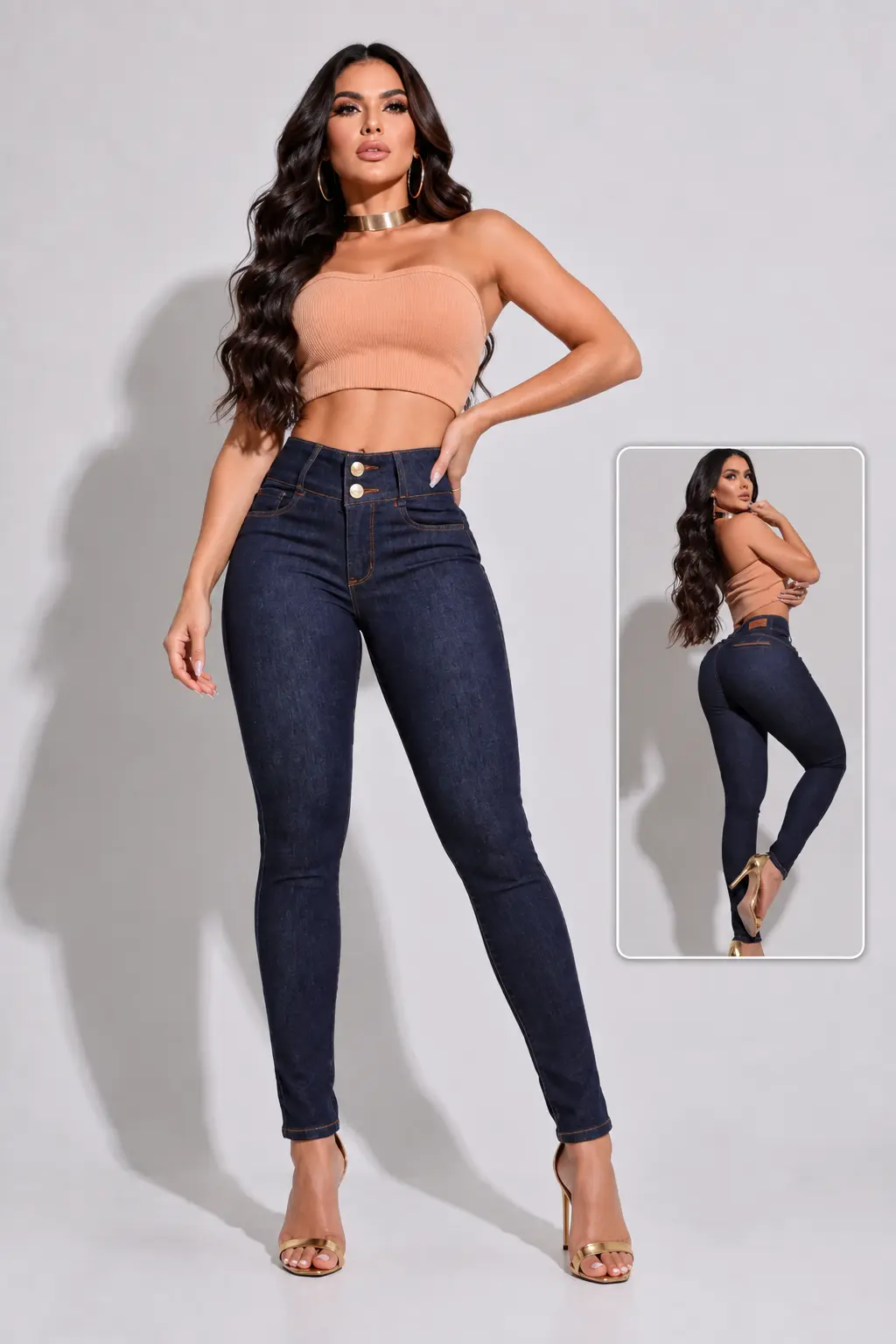 Kit 2 Calça Jeans Mega BumBum — foto 2